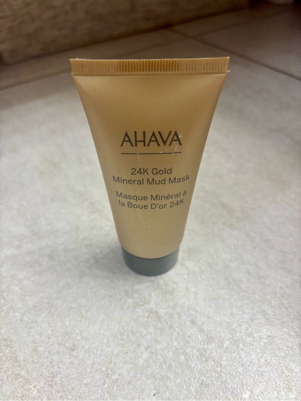 AHAVA Gold Mineral Mud Mask Tube